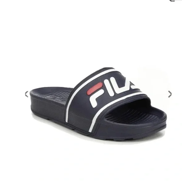 Men’s Fila Sleek Slide Bx Navy Flip Flops NWT Fila Sleek BX Men main image 2